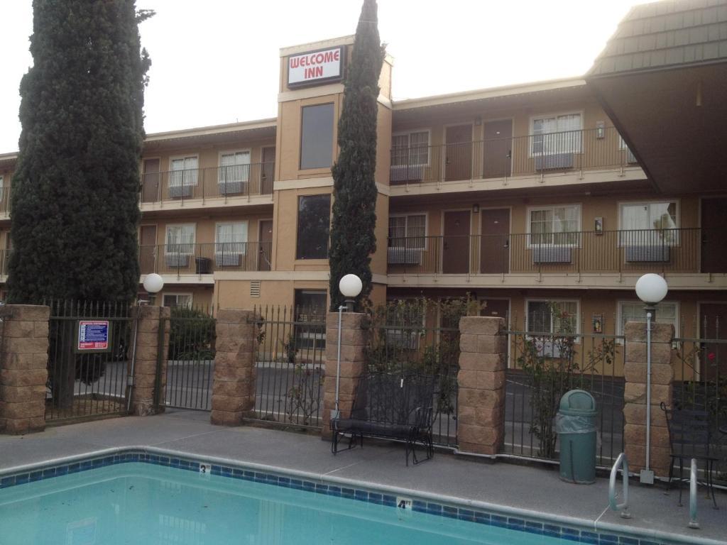 Welcome Inn Fresno Bagian luar foto